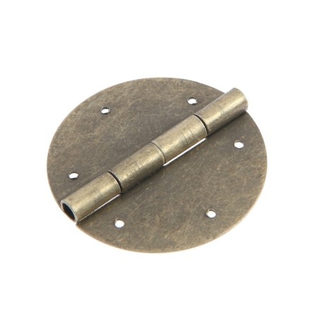 Iron loop, 60x60x0.8mm, bronze color, 50 pcs