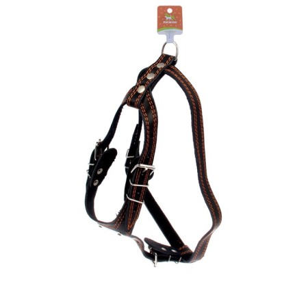 Leather slide "Guard", 2.5 cm, Osh40-66 cm, og 81-100 cm, black-3