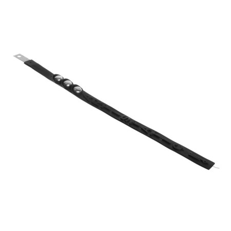 Antistatist-dummy triad "Traffic Light" Silicone, Black, Stainless, 52 cm