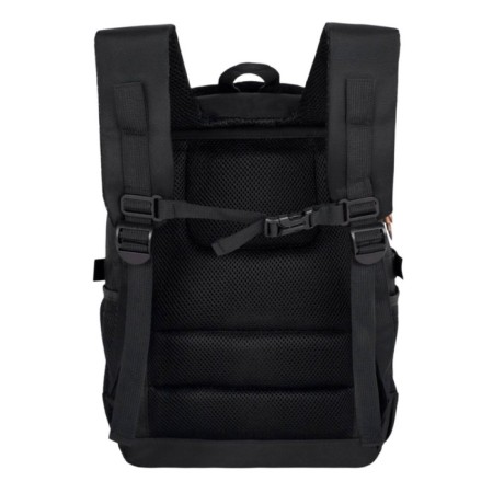 Youth backpack 40 x 28 x 14 cm, ergonomic back, monkking, w207 black-2