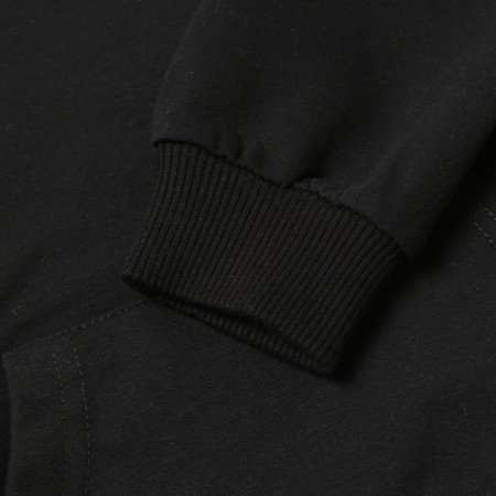 Sweatshirt for boys, launched, black color, height 116 cm-2