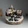 Souvenir plastic light "winter fun" is spinning 20.5x17x20.5 cm