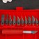 A set of confectionery tools for modeling, 13 objects, color mix