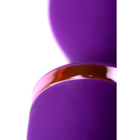 Multifunctional vibration massager Eromantica UMA, silicone, purple, 20 cm-11