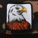 Men's cap with a grid "Eagle", Black Color, Rr. 56