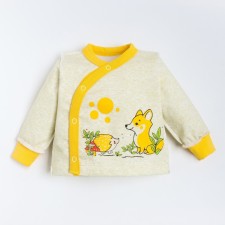 Bloodboard Baby pile, color yellow melange, height 86 cm