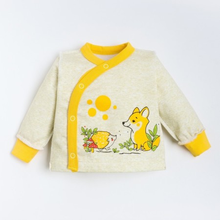 Bloodboard Baby pile, color yellow melange, height 86 cm