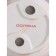 Soapwood ceramic share "rosalin", white-beige color