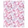 Pillow Roller "Bright butterflies, decorative, size 16x45 cm