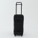 Road bag on wheels, external pocket, black color