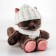 New Year's soft toy snowflake Marta, cat, for the New Year, 25 cm.