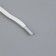 Shoes for shoes, steam, round, 4 mm, 110 cm, packing 25 pcs, white color