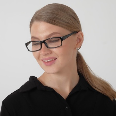 Ready glasses east 6616, black color, bending pipe, +1-4