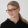Ready glasses east 6616, black color, bending pipe, +1