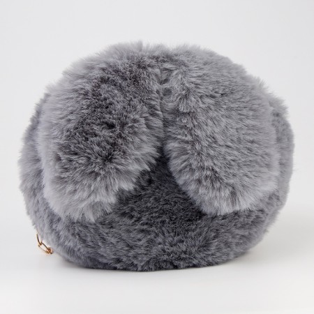 Bag "Bunny", 26 × 19 × 2cm, color gray color-7