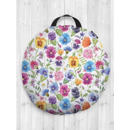 Pillow Siddle "Color Paints", decorative, D = 52 cm