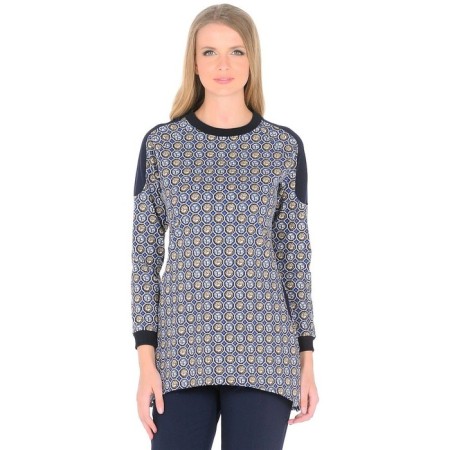 Women's “Coins” tunic, size 42, blue color-1