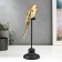 Souvenir Polystone "Golden Parrot Ara on a Zhurdochka" 27.5x8.5x9 cm