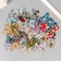 PVC stickers "Flogging butterflies" set 40 pcs 8x7 cm