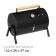 Coptyal grill, with temperature sensor, 42 x 29 x 37 cm, black color