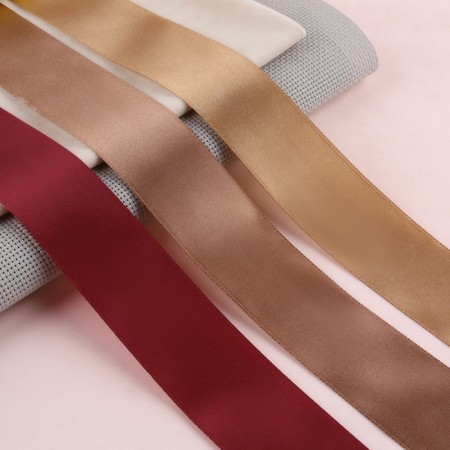 Set of satin tapes "Evening", 3 pcs, size 1 tape: 40 mm × 23 ± 1 m-1