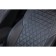 Auto-Cherkhly for Skoda Octavia A5, (40/60), with an armrest, 2008-2013, rhombus, eco-leather, set