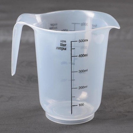 Kuvshin measuring, 500 ml, transparent color-1