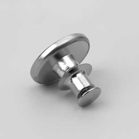 Buttons for narrowing the belt, 17 mm, 2 pcs, silver color-2