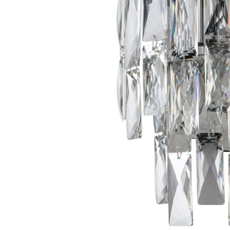 Bra Indigo, 12029/2W Chrome. 2x40W, E14, 220x130x300 mm, transparent color-3