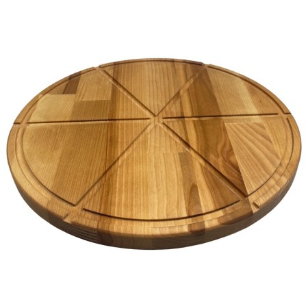 Pizza board Panairo Lavarna, array of birch, size 32x32x1.8 cm-4