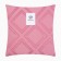 Decorative pillowcase "Ethel" rhombus 42*42 cm, pink