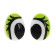 Screw eyes with plugs, set 4 pcs, green color, size 1 pcs: 1.3 × 1 cm