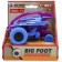 Friction Funky Toys "Shark", 4x4, graffiti print, blue color