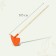 Motyga, blade 17 cm, wooden stalk 103 cm, m-05