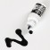 The dye of food gel water -soluble for desserts: black bright, 10 ml.