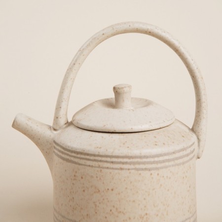 Kapetor Keramic teapot Sl Home "Raisia", 1 l, 18 × 13 × 20.5 cm, beige color-2