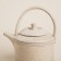 Kapetor Keramic teapot Sl Home "Raisia", 1 l, 18 × 13 × 20.5 cm, beige color