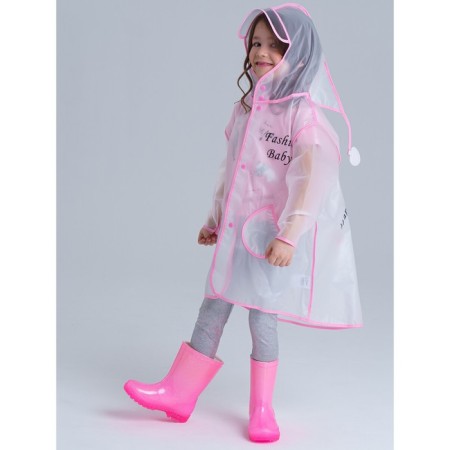 Raincoat for the girl PlayTode, height 122 cm-2