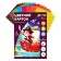 Cardboard of color A4, 16 sheets, 8 colors "kittens", non -220 g/m2