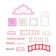 Magnetic designer "Build your home", 150 parts