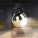 Single-phase track lamp TR35-gU10 GD under the MR16 lamp gold