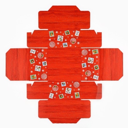 Box the national team "New Year's package", 14 x 14 x 8 cm, New Year-7