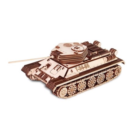 The prefabricated model "Tank T-34-85 Mechanical"-4