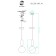 Suspension lamp ST LUCE. SL1220.403.01. Rietta. 1x60 W, E27, 25x25x43 cm, black color