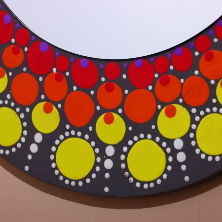 Mirror 30 cm, tree-2