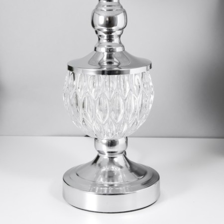 Vasilisa table lamp E27 40W chrome 25x25x47 cm Risalux-3