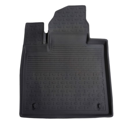 Rubber rugs with a high side for Hyundai Santa Fe IV (7 seats) REST 2020-n.-1