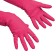VILEDA gloves for professional cleaning, multi -purpose, size l, red color