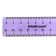 Geometric Erichkrause Standard, plastic, small (ruler, square, transporter), lilac, in the ZIP package