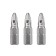 Bit KWB Industry, PZ1, 25 mm, steel TQ60, 3 pcs